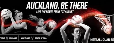 The International Netball Quad Series comes to Auckland