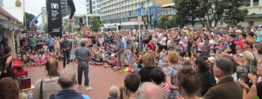 Auckland International Buskers Festival 2017...