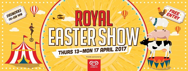 Promo poster for the Royal Easter Show in AUckland